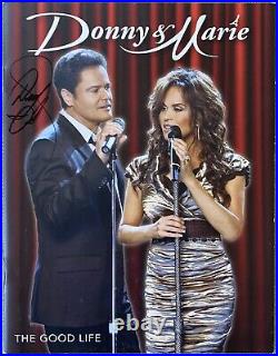 Donny Osmond Signed In Person Donny & Marie The Good Life Las Vegas Program
