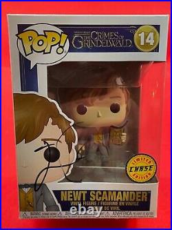 EDDIE REDMAYNE Autograph FUNKO POP Signed FANTASTIC BEASTS In Person Autograph
