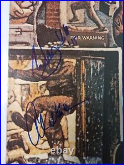 Eddie Van Halen Fair Warning LP Autograph Signed in Person PROOF