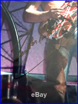 Eddie Van Halen Hand Signed In-person Photo 5150 Autographed Evh With Coa 11x14