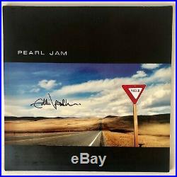 Eddie Vedder Signed Autographed Pearl Jam Yield LP Vinyl IN PERSON RARE! WOW