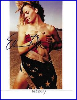 Elisabeth Shue Hand Signed In Person Autographed Photo Sexy Beautiful Item COA
