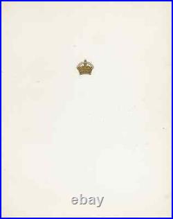 Elizabeth The Queen Mother, signed personal Christmas card, 1966 coloured photo