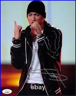 Eminem Signed Autographed 8 x 10 Photograph In-Person JSA LOA