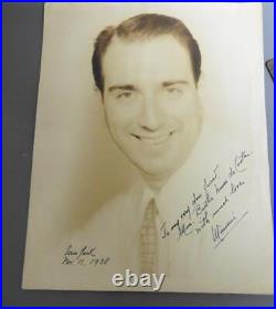 Enrico'Mimmi' Caruso Jr. (1904-1987) Actor, Singer, Personal Photos and Letters