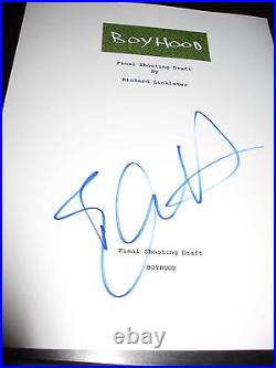 Ethan Hawke Signed Autograph Boyhood Movie Script In Person Coa Auto Full Script