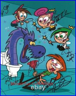 FAIRLY ODD PARENT Butch Hartman / Tara Strong +4 SIGNED Autographed Color Photo
