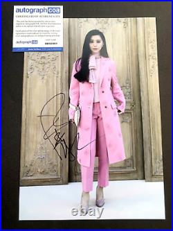 FAN BINGBING in-person signed autograph 8x12 photo + ACOA COA