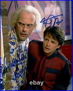 FOX LLOYD cast signed Autogramm 20x25cm BACK TO THE FUTURE In Person autograph