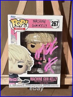 Funko Pop! Machine Gun Kelly Signed Autographed In Person #267 MGK Authentic