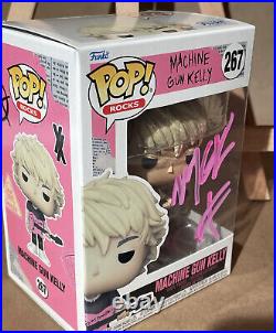 Funko Pop! Machine Gun Kelly Signed Autographed In Person #267 MGK Authentic
