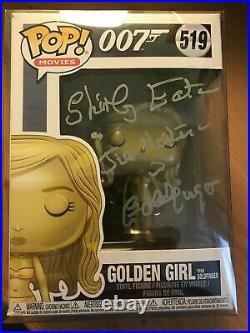 Funko Pop Vinyl James Bond Golden Girl-Signed In Person by Shirley Eaton 3