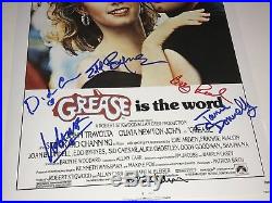 GREASE Cast X7 Signed 11x17 Photo IN PERSON Autographs