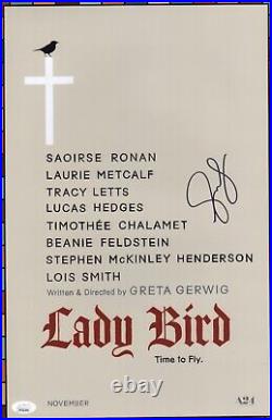 GRETA GERWIG Signed LADY BIRD Director 11x17 Photo IN PERSON Autograph JSA COA