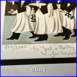 GUY BUFFET LIMITED EDITION Personalized Autographed LITHOGRAPH 802/ 2000 1997