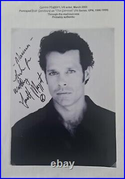 Garett Maggart? ACTOR autograph, In-Person signed XL photo 17 x 22.5 cm