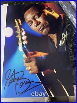 George Benson hand signed in person greatest hits and photograph