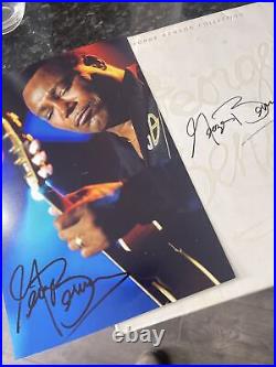 George Benson hand signed in person greatest hits and photograph