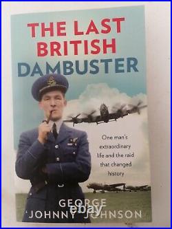 George Johnny Johnson Dambusters Ww2 Signed Book In Person Rare Dfc Lancaster