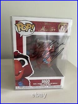 Gilbert Gottfried Signed (In Person Proof) Iago Funko Pop Autographed