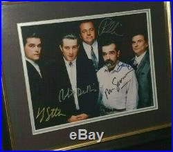 Goodfellas DeNiro Cast Signed-in-Person Press Photo Autograph Scorsese Rare Real