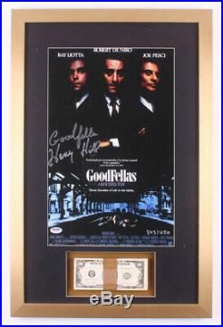 Goodfellas DeNiro Cast Signed-in-Person Press Photo Autograph Scorsese Rare Real