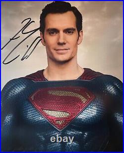 HENRY CAVILL signed autograph 20x25cm SUPERMAN in person autograph ACOA