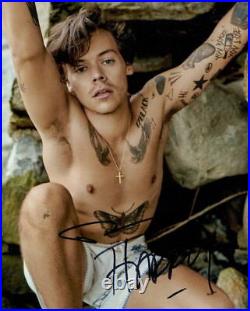 Harry Styles signed 8x10 photo in-person
