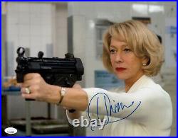 Helen Mirren Hand Signed THE QUEEN 11 X 14 Photo RED In Person Autograph JSA COA