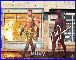 Hugh Jackman + Ryan Reynolds (Deadpool & Wolverine) Signed 8x10 Autograph withCOA