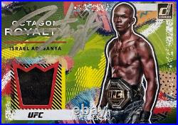 +++ Israel Adesanya UFC signed Trading Card in Person autograph +++