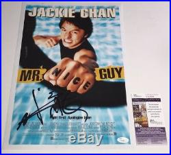 JACKIE CHAN Signed MR. NICE GUY 11x17 Photo IN PERSON Autograph JSA COA