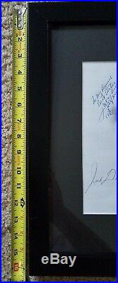 JACK DEMPSEY Signed 8x10 Photo Personalized Framed PSA/DNA Autograph