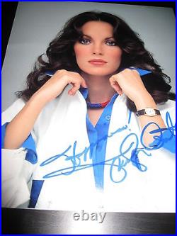 JACLYN SMITH SIGNED AUTOGRAPH 8x10 PHOTO CHARLIES ANGELS IN PERSON COA AUTO NY E