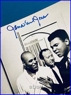 JAMES EARL JONES Genuine Authentic Signed IN-PERSON PHOTO Muhammad Ali UACC COA