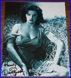 JANE RUSSELL AUTHENTIC HAND SIGNED THE OUTLAW 10x8 PHOTO IN PERSON UACC DEALER