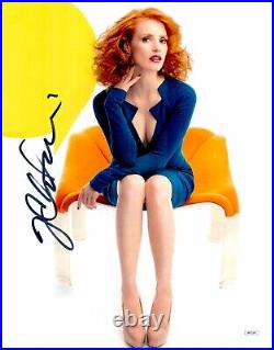 JESSICA CHASTAIN Signed 11x14 Photo Authentic IN PERSON Autograph JSA COA CERT