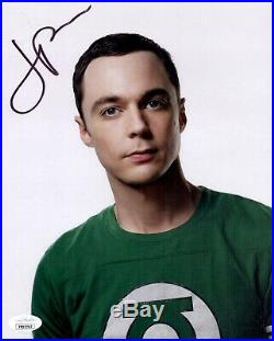 JIM PARSONS Signed BIG BANG THEORY 8x10 Photo In Person Autograph JSA COA
