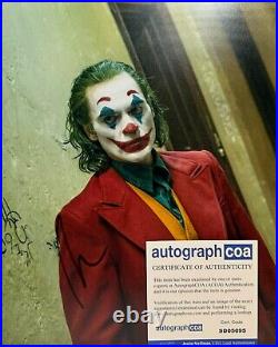 JOAQUIN PHOENIX signed autograph 20x25cm JOKER in person autograph ACOA