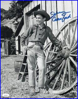 JOHNNY CRAWFORD Signed THE RIFLEMAN 11x14 Photo In Person Autograph JSA COA