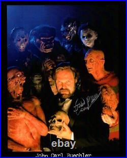 JOHN CARL BUECHLER signed Autogramm 20x25cm FRIDAY in Person autograph NIGHTMARE
