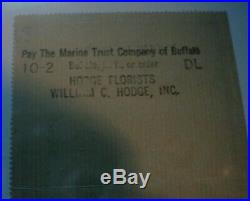 JSA TY COBB Hand signed personal check JSA! Hall of Famer! APRIL 1954. EXCELLENT