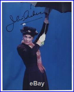 JULIE ANDREWS signed MARY POPPINS 8x10 photo IN PERSON AUTOGRAPH Sound of Music