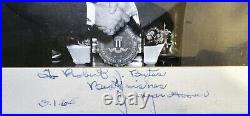 J. Edgar Hoover- Hand Signed- Personalized Autographed Photo 3-1-1965 P&n