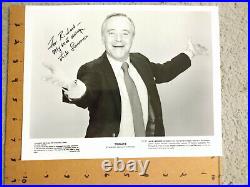 Jack Lemmon Signed in Person Inscribed Photo B/W 8x10