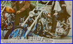Jack Nicholson Signed Easy Rider Original Foh Lobby Card In Person Uacc Dealer