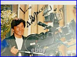 Jackie Chan 4x6 Photo Autograph Inscribed Signed In Person