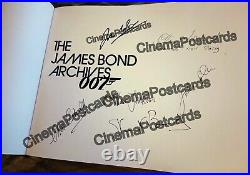 James Bond 007 ARCHIVES Book 6 Autograph Signed Pinewood UK Event 2019 Crew 2022