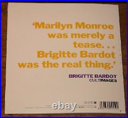 Jane Birkin Hand Signed Brigitte Bardot Photo Card In Person Uacc Dealer