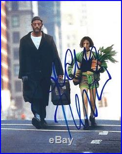 Jean Reno signed Leon The Professional 8x10 Photo. In Person